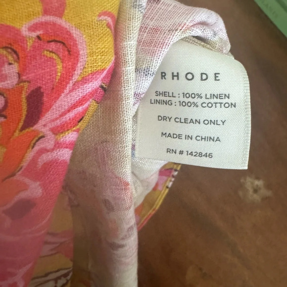 New Rhode Gold Lanai Sophie Dress 12 - Picture 7 of 7